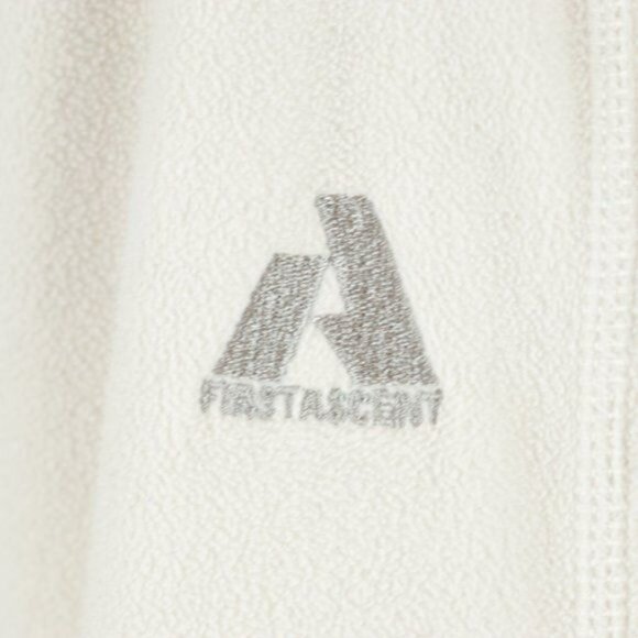 Eddie Bauer First Ascent Women's XS Off White Fleece Full Zip Jacket - Picture 5 of 10